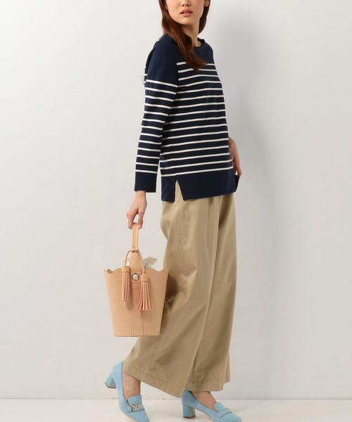 Boisson Chocolat（ボワソンショコラ）の「Casselini なみなみBAG（ショルダーバッグ・レディース・ブラック/ナチュラル・FREE）」の12枚目の写真