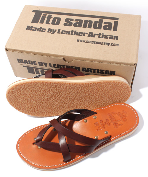 BEAMS（ビームス）の「TITO SANDAL / レザーサンダル（サンダル）」 - WEAR