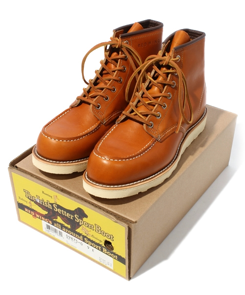 BEAMS（ビームス）の「RED WING / “アイリッシュセッター”モックトゥブーツ（ブーツ・メンズ・ゴールド・7/7.5/8/8.5/9/9.5/10）」の7枚目の写真