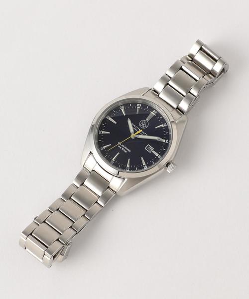 BEAUTY&YOUTH UNITED ARROWS（ビューティーアンドユースユナイテッドアローズ）の「BY スポーツ ソーラー 腕時計（アナログ腕時計・メンズ・ブラック/ネイビー・フリー）」の4枚目の写真