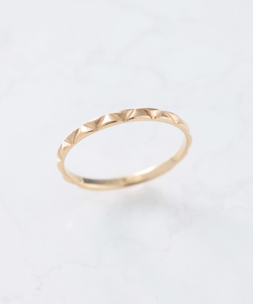 K10 キルティング ゴールドリング リング Noir De Poupee ノワールドプーペ のファッション通販 Zozotown