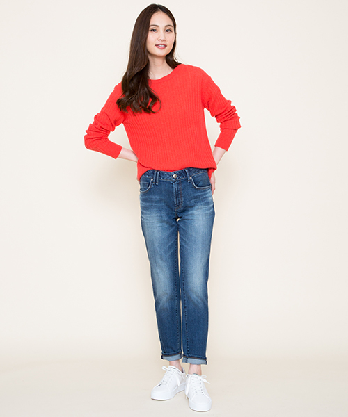 Moname(モナーム)の「Moname ボーイズスリム デニム CHARLOTTE(シャルロット)/41173003(デニムパンツ・レディース・ブルー・24inch/25inch/26inch/23inch/22inch/27inch)」の14枚目の写真