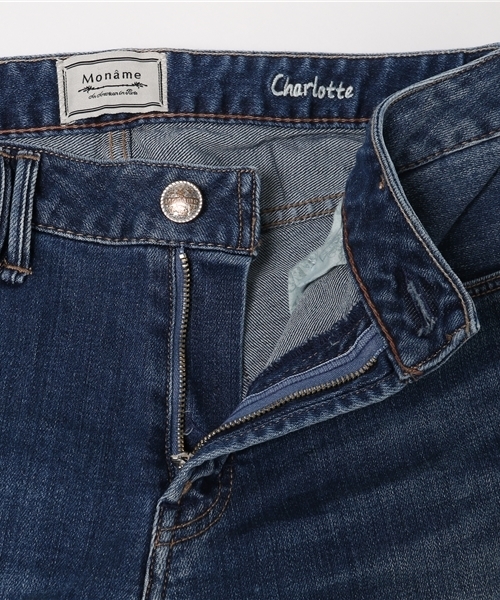 Moname(モナーム)の「Moname ボーイズスリム デニム CHARLOTTE(シャルロット)/41173003(デニムパンツ・レディース・ブルー・24inch/25inch/26inch/23inch/22inch/27inch)」の11枚目の写真