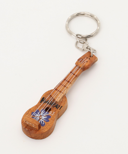 Kahiko カヒコ の Kahiko ミニウクレレキーホルダー キーホルダー Wear