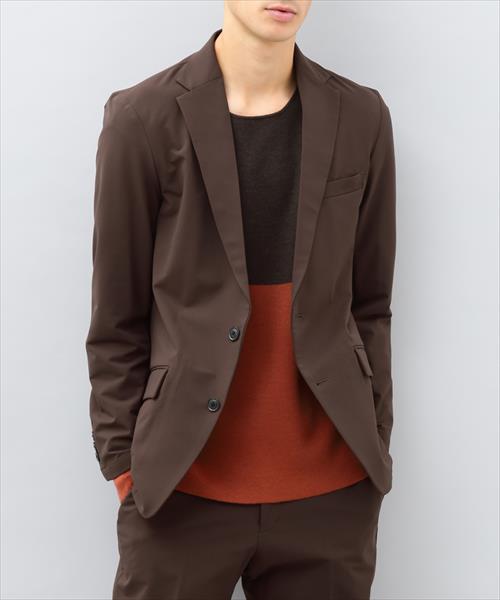 ADAM ET ROPE'（アダムエロペ）の「【MOVE FIT】イージージャケット（テーラードジャケット・メンズ・ブラウン系その他2/ネイビー・M/L/S）」の2枚目の写真