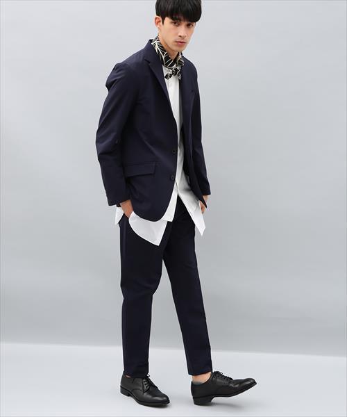 ADAM ET ROPE'（アダムエロペ）の「【MOVE FIT】イージージャケット（テーラードジャケット・メンズ・ブラウン系その他2/ネイビー・M/L/S）」の4枚目の写真