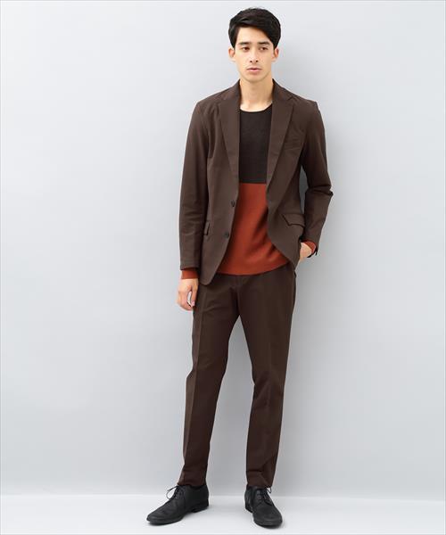 ADAM ET ROPE'（アダムエロペ）の「【MOVE FIT】イージージャケット（テーラードジャケット・メンズ・ブラウン系その他2/ネイビー・M/L/S）」の19枚目の写真