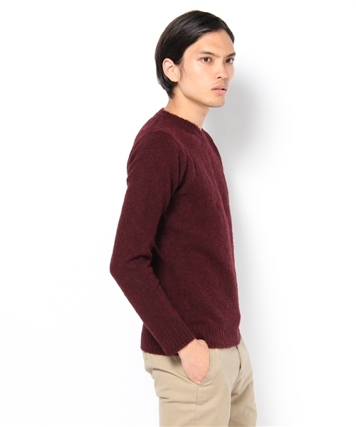 CIAOPANIC(チャオパニック)の「【Ciaopanic】 シェット起毛浅VP/OKNIT(ニット/セーター・メンズ・グレー/ワインレッド/ブラウン/ネイビー/オレンジ/マスタード/モスグリーン/グリーン/キャメル・MEDIUM/LARGE)」の10枚目の写真