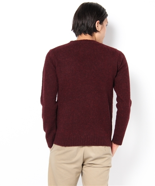 CIAOPANIC(チャオパニック)の「【Ciaopanic】 シェット起毛浅VP/OKNIT(ニット/セーター・メンズ・グレー/ワインレッド/ブラウン/ネイビー/オレンジ/マスタード/モスグリーン/グリーン/キャメル・MEDIUM/LARGE)」の14枚目の写真