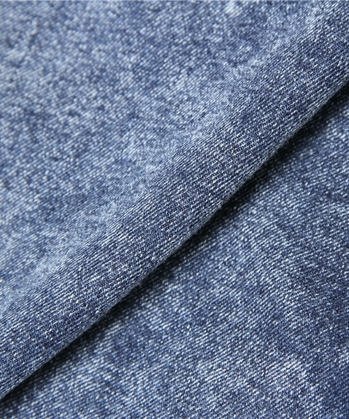 WEGO（ウィゴー）の「ハイウエストデニムショーツ（デニムパンツ・レディース・ホワイト/インディゴブルー/ダークインディゴブルー/ライトインディゴブルー・MEDIUM/LARGE）」の12枚目の写真