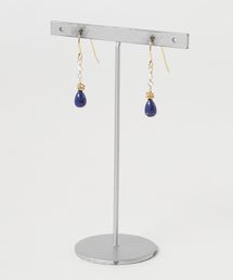 Pt900 フープピアス 1mm幅×10mm（ピアス（両耳用））｜Jewel closet by