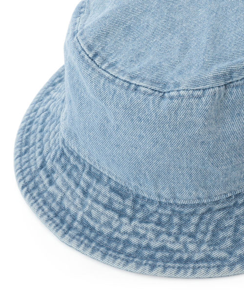 newhattan（ニューハッタン）の「NEWHATTAN: デニム バケットハット（ハット・メンズ・ライトブルー/ネイビー/ダークブルー・LARGE/MEDIUM）」の8枚目の写真