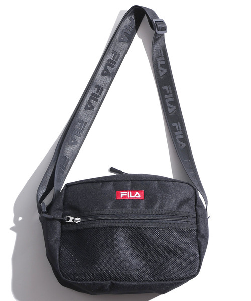 FILA(フィラ)の「∴WEGO/FILA別注メッシュポケットスクエアショルダーバッグ(ショルダーバッグ・メンズ・ブラック/ベージュ/マルチ/その他2・FREE)」の19枚目の写真