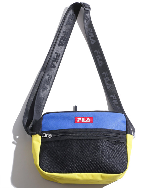 FILA(フィラ)の「∴WEGO/FILA別注メッシュポケットスクエアショルダーバッグ(ショルダーバッグ・メンズ・ブラック/ベージュ/マルチ/その他2・FREE)」の16枚目の写真