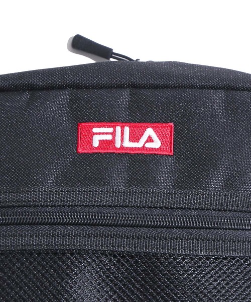 FILA(フィラ)の「∴WEGO/FILA別注メッシュポケットスクエアショルダーバッグ(ショルダーバッグ・メンズ・ブラック/ベージュ/マルチ/その他2・FREE)」の6枚目の写真