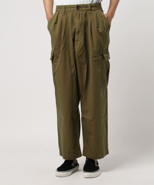 Sunny clouds(サニークラウズ)の「サニークラウズ ブカカーゴ<メンズ>(カーゴパンツ・メンズ・ベージュ・85/76/88/73/79/82)」の2枚目の写真