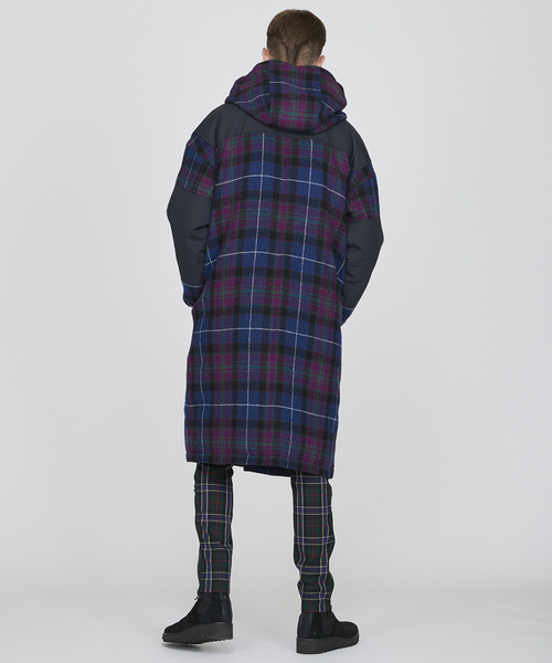 【希少】NOISE MAKER ハリスツイード ダウン ダッフルコート 希少】NOISE MAKER ハリスツイード ダウン ダッフルコート NOISE MAKER