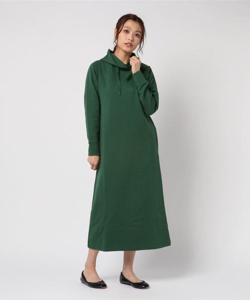 LOWRYS FARM（ローリーズファーム）の「ウラケパーカーワンピース　812628（ワンピース・レディース・ブラック/グレー/グリーン・MEDIUM/LARGE）」の12枚目の写真