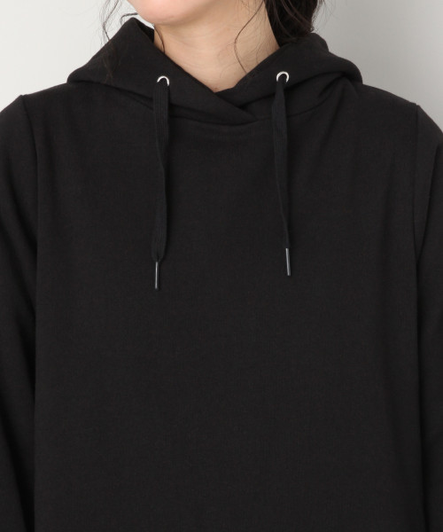 LOWRYS FARM（ローリーズファーム）の「ウラケパーカーワンピース　812628（ワンピース・レディース・ブラック/グレー/グリーン・MEDIUM/LARGE）」の11枚目の写真