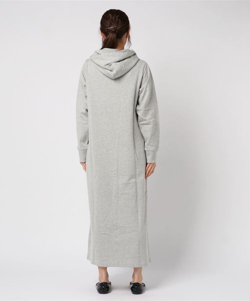 LOWRYS FARM（ローリーズファーム）の「ウラケパーカーワンピース　812628（ワンピース・レディース・ブラック/グレー/グリーン・MEDIUM/LARGE）」の5枚目の写真