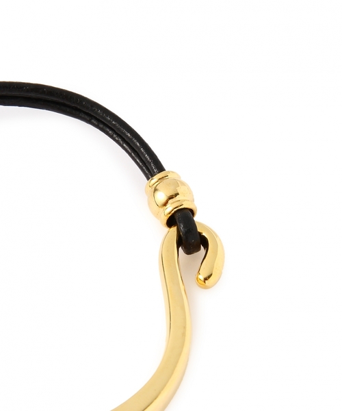 green label relaxing(グリーンレーベルリラクシング)の「GT レザー&メタル/ブレスレット(ブレスレット・レディース・レッド/オレンジ/イエロー/ライム/ネイビー/ブラック/ホワイト/ブラウン/コバルトブルー/ワインレッド/その他1/ロイヤルブルー・フリー)」の13枚目の写真