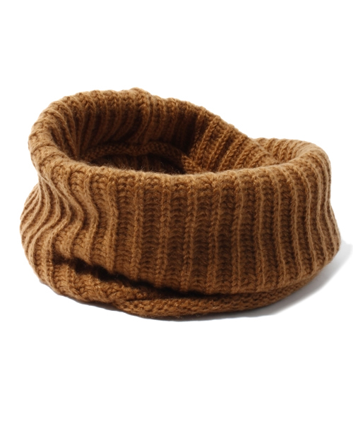 WEGO（ウィゴー）の「WEGO/ニットスヌード（ストール/ショール・メンズ・オフホワイト/ブラック/グレー/サックスブルー/ネイビー/ライトパープル/キャメル/レッド・FREE）」の19枚目の写真