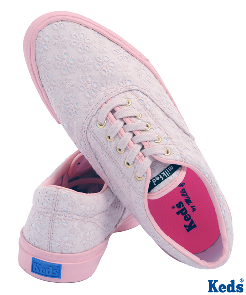 MILKFED.（ミルクフェド）の「Keds by MILKFED（スニーカー・レディース・ホワイト/ブラック/ピンク・23cm/23.5cm/24cm/24.5cm）」の15枚目の写真