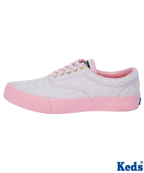 MILKFED.（ミルクフェド）の「Keds by MILKFED（スニーカー・レディース・ホワイト/ブラック/ピンク・23cm/23.5cm/24cm/24.5cm）」の4枚目の写真