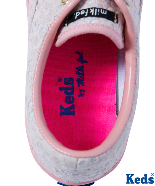 MILKFED.（ミルクフェド）の「Keds by MILKFED（スニーカー・レディース・ホワイト/ブラック/ピンク・23cm/23.5cm/24cm/24.5cm）」の8枚目の写真