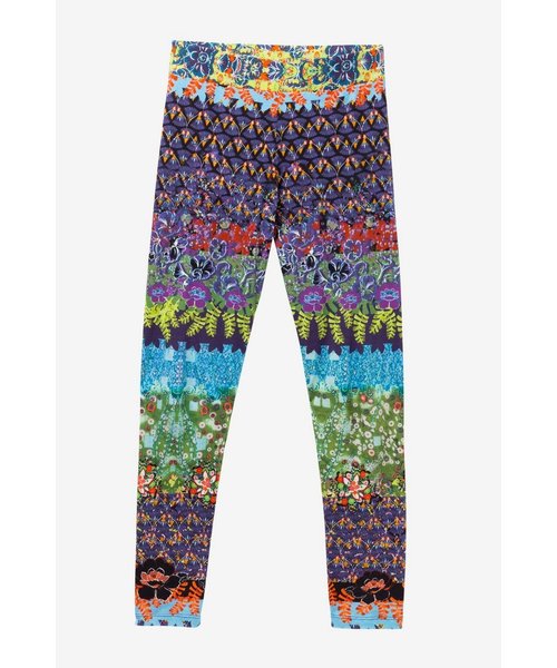 Desigual（デシグアル）の「ジャングルプリント柄レギンス JOHANNA（レギンス/スパッツ・レディース・ブルー・S/M/L/2L）」の8枚目の写真