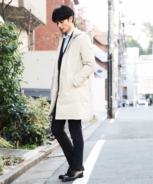 MICHEL KLEIN HOMME   （ミッシェルクランオム）の「コート（RIP-STOP）（その他アウター・メンズ・ネイビー/ブラック/ベージュ・46/51/48）」の22枚目の写真