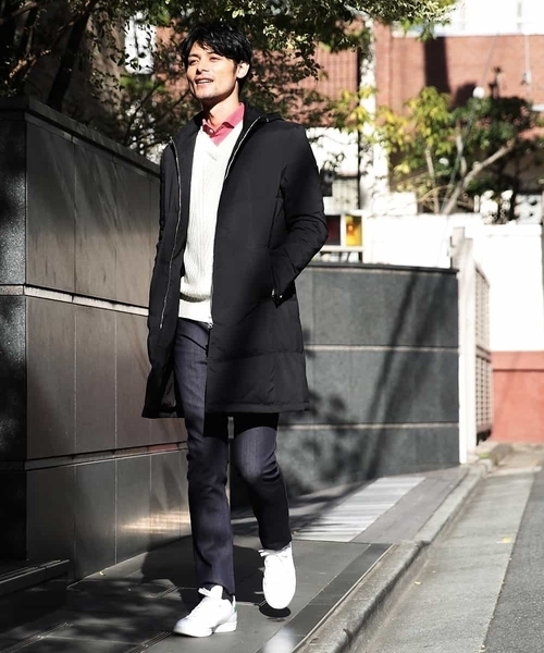 MICHEL KLEIN HOMME   （ミッシェルクランオム）の「コート（RIP-STOP）（その他アウター・メンズ・ネイビー/ブラック/ベージュ・46/51/48）」の17枚目の写真