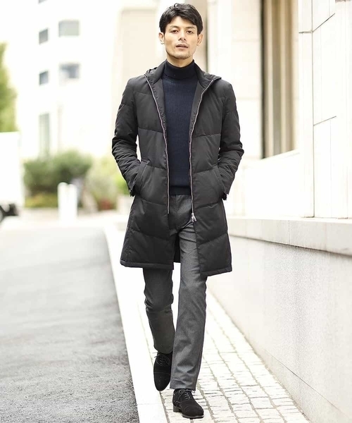 MICHEL KLEIN HOMME   （ミッシェルクランオム）の「コート（RIP-STOP）（その他アウター・メンズ・ネイビー/ブラック/ベージュ・46/51/48）」の16枚目の写真