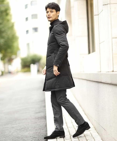 MICHEL KLEIN HOMME   （ミッシェルクランオム）の「コート（RIP-STOP）（その他アウター・メンズ・ネイビー/ブラック/ベージュ・46/51/48）」の15枚目の写真