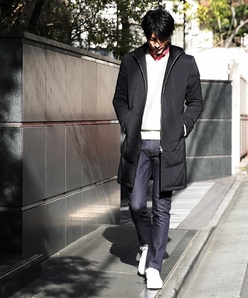 MICHEL KLEIN HOMME   （ミッシェルクランオム）の「コート（RIP-STOP）（その他アウター・メンズ・ネイビー/ブラック/ベージュ・46/51/48）」の13枚目の写真