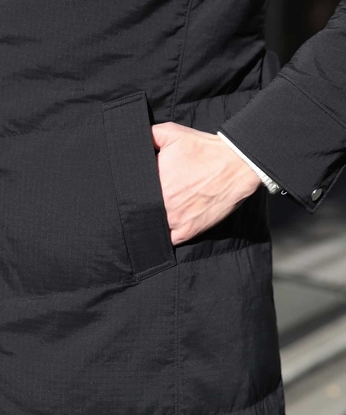 MICHEL KLEIN HOMME   （ミッシェルクランオム）の「コート（RIP-STOP）（その他アウター・メンズ・ネイビー/ブラック/ベージュ・46/51/48）」の5枚目の写真