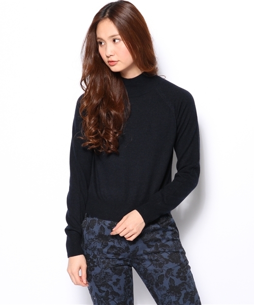 Ray BEAMS（レイビームス）の「□Ray BEAMS / 12G ハイネック プルオーバー（ニット/セーター・レディース・オフホワイト/ライトグレー/ワイン/ネイビー・ONE SIZE）」の4枚目の写真