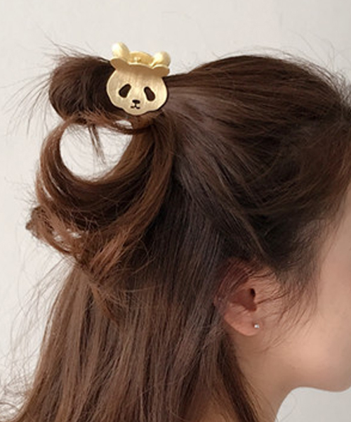 パンダ♡ベビーヘアクリップ　ヘアゴム パンダ♡ベビーヘアクリップ ヘアゴム 【公式通販】