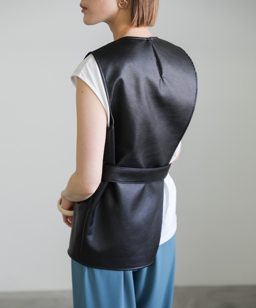 d*b様 EKAM ピッグレザー 変形ベスト