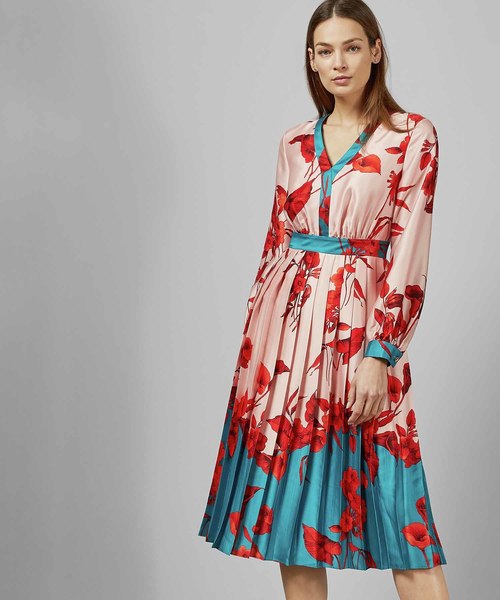 ワンピース Tedkarolyn 花柄 ワンピース ワンピース Ted Baker テッドベーカー のファッション