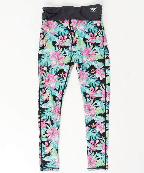 SPOUT（スポート）の「レギンス SPOUT 92205（レギンス/スパッツ・レディース・ブラック/パープル/ネイビー/ブルー/その他/マルチ/その他1/ブラック系その他/ダークブラック/プラム/ブラック系その他3/ブラック系その他2/ブラック×グリーン/ホワイト/ブラック×ピンク・S/M/L）」の5枚目の写真