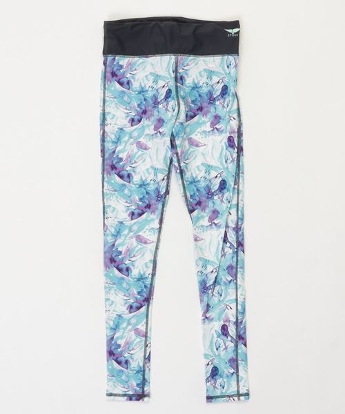 SPOUT（スポート）の「レギンス SPOUT 92205（レギンス/スパッツ・レディース・ブラック/パープル/ネイビー/ブルー/その他/マルチ/その他1/ブラック系その他/ダークブラック/プラム/ブラック系その他3/ブラック系その他2/ブラック×グリーン/ホワイト/ブラック×ピンク・S/M/L）」の10枚目の写真