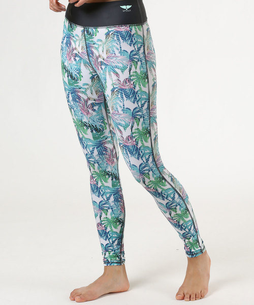 SPOUT（スポート）の「レギンス SPOUT 92205（レギンス/スパッツ・レディース・ブラック/パープル/ネイビー/ブルー/その他/マルチ/その他1/ブラック系その他/ダークブラック/プラム/ブラック系その他3/ブラック系その他2/ブラック×グリーン/ホワイト/ブラック×ピンク・S/M/L）」の12枚目の写真