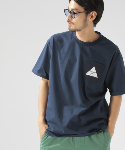 BAYFLOW（ベイフロー）の「フハクポケットS/S T（Tシャツ/カットソー・メンズ・ネイビー/カーキ/ホワイト・LARGE/MEDIUM）」の2枚目の写真