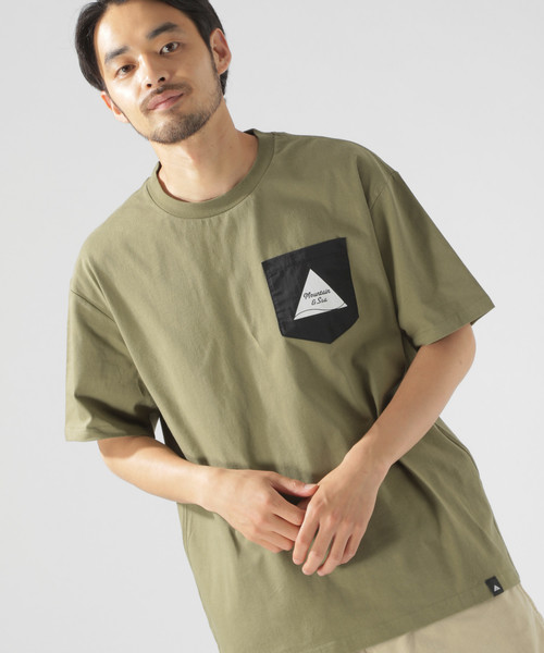BAYFLOW（ベイフロー）の「フハクポケットS/S T（Tシャツ/カットソー・メンズ・ネイビー/カーキ/ホワイト・LARGE/MEDIUM）」の3枚目の写真
