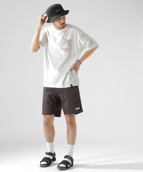 BAYFLOW（ベイフロー）の「フハクポケットS/S T（Tシャツ/カットソー・メンズ・ネイビー/カーキ/ホワイト・LARGE/MEDIUM）」の5枚目の写真