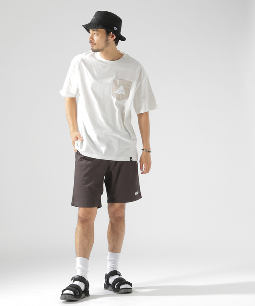 BAYFLOW（ベイフロー）の「フハクポケットS/S T（Tシャツ/カットソー・メンズ・ネイビー/カーキ/ホワイト・LARGE/MEDIUM）」の6枚目の写真