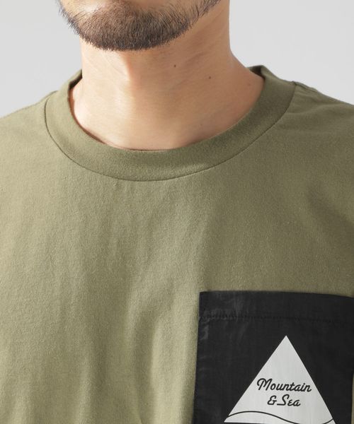 BAYFLOW（ベイフロー）の「フハクポケットS/S T（Tシャツ/カットソー・メンズ・ネイビー/カーキ/ホワイト・LARGE/MEDIUM）」の16枚目の写真