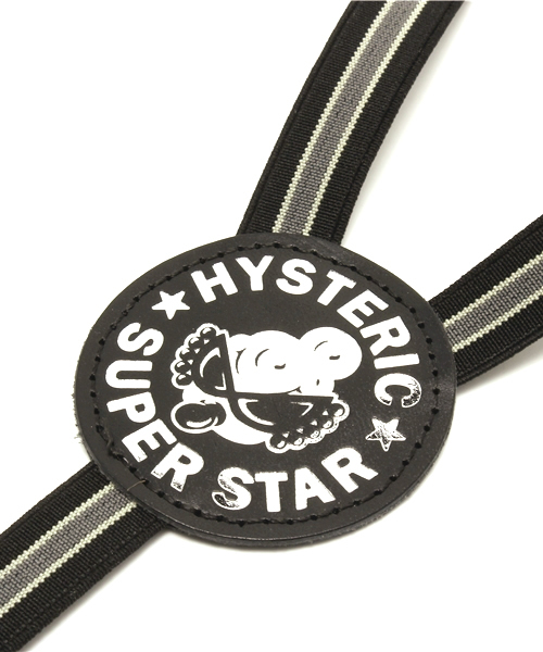 HYSTERIC MINI（ヒステリックミニ）の「Rolling Super Star Mini サスペンダー（サスペンダー・キッズ・ブラック系その他・FREE）」の4枚目の写真