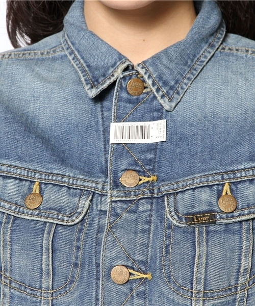 NANO universe（ナノユニバース）の「Lee/109YJ RIDERS JACKET (BLUE)（デニムジャケット・レディース・ブルー・SMALL）」の6枚目の写真